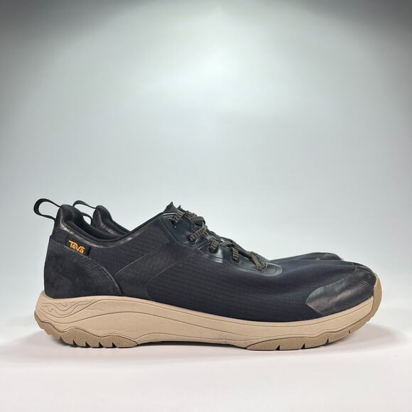 Teva Gateway Low Hiking Shoe Black Tan Comfort Outdoor 1115190 Men's Size 11.5 - Picture 1 of 10